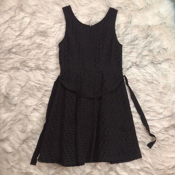 Jack. by BB Dakota sleeveless goth little black dress size 2 - Picture 9 of 11